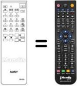 Replacement remote control Sony A-1470-816A