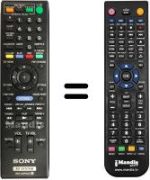 Replacement remote control RM-ADP053