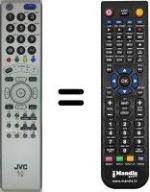 Replacement remote control JVC LT32DP8BG