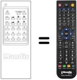 Replacement remote control REMCON330