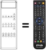 Replacement remote control REMCON432