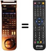 Replacement remote control RMT-V104B