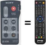 Replacement remote control RMT-701