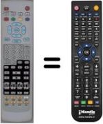 Replacement remote control Palladium TM64