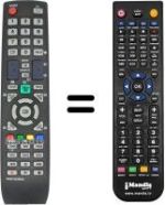 Replacement remote control Samsung LE46B530P7WXUA