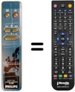 Replacement remote control REMCON285
