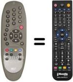 Replacement remote control REMCON676