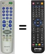 Replacement remote control Samsung RM-V202T
