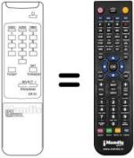 Replacement remote control REMCON1091