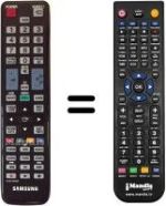 Replacement remote control Samsung UE40D5700RS/XZG