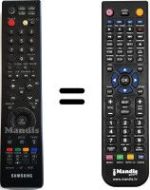 Replacement remote control Samsung LE32N7