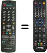 Replacement remote control Samsung AA59-00006A