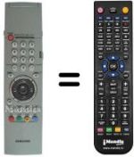 Replacement remote control Samsung AA59-00143C