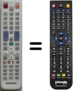 Replacement remote control Samsung LE46N73BDX/XEU