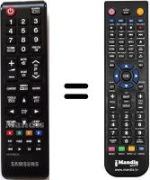 Replacement remote control Samsung LT22B300EW / EN