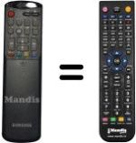 Replacement remote control Samsung AA59-10020M