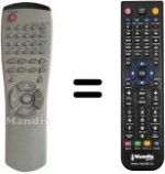 Replacement remote control Samsung AH59-00063B