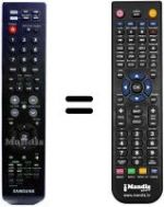 Replacement remote control Samsung HTX50