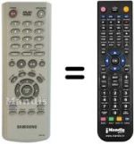 Replacement remote control Samsung SUP886