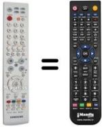 Replacement remote control Samsung BN59-00618A