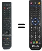 Replacement remote control Samsung BN59-00538A