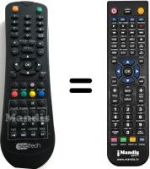 Replacement remote control SEELTECH STD22-15DB4