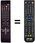 Replacement remote control RC1080