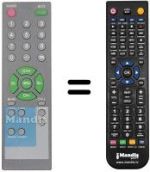 Replacement remote control REMCON1240