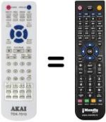 Replacement remote control REMCON1211