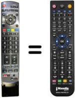 Replacement remote control REMCON579