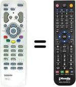Replacement remote control Thomson RM-S130