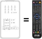 Replacement remote control REMCON523