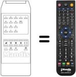 Replacement remote control REMCON383