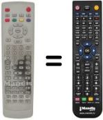 Replacement remote control REMCON237