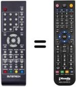 Replacement remote control Sunstech REMCON1183