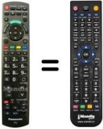 Replacement remote control REMCON209