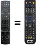 Replacement remote control REMCON1268