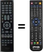 Replacement remote control Toshiba 43PJ03B