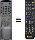 Replacement remote control CT-830