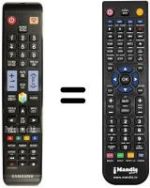 Replacement remote control Samsung UE55ES8000