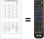 Replacement remote control REMCON854