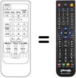 Replacement remote control REMCON657