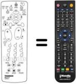 Replacement remote control REMCON968