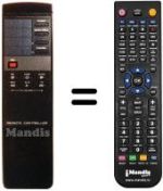 Replacement remote control REMCON1154