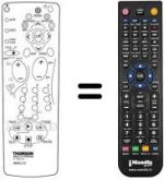 Replacement remote control REMCON334