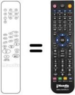 Replacement remote control REMCON1341