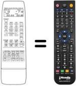 Replacement remote control REMCON745