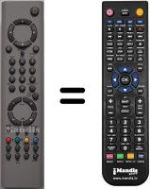 Replacement remote control Proline LD2655 HD