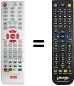 Replacement remote control REMCON896
