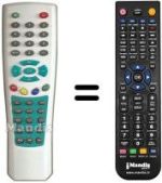 Replacement remote control REMCON1290
